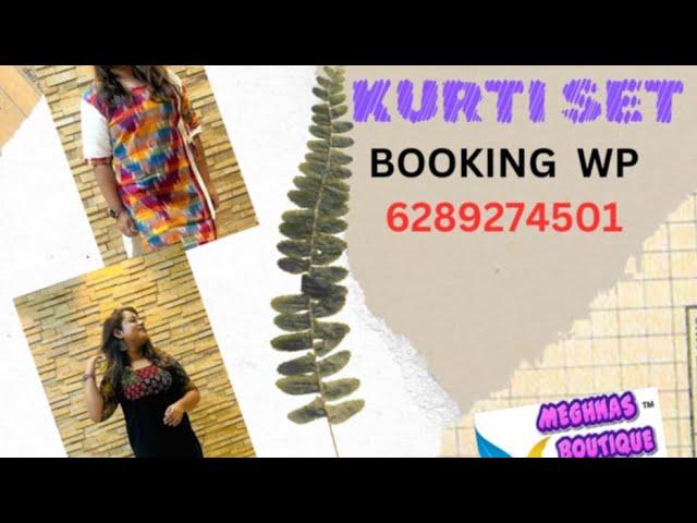 Meghnas Designer Kurti Set Collection  DT 21/05/25  COD All  Booking WP 6289274501/9073469910