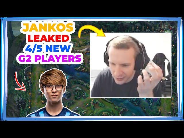 Jankos LEAKED 4/5 G2 Players 