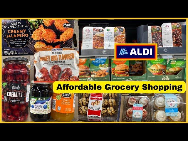 ALDI GROCERY SHOPPING HAUL‼️SHOP WITH ME ALDI 2022 | ALDI AFFORDABLE GROCERIES