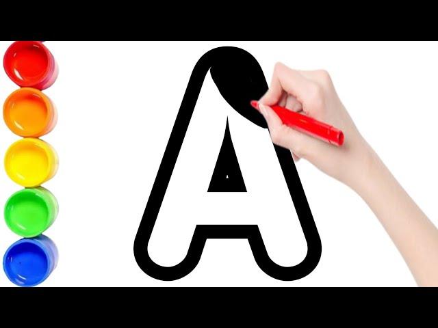 Learn ABCD Alphabets and numbers counting 123.Shapes for kids and Toddlers.ABC phonics song.