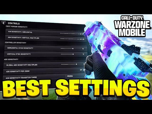 Warzone Mobile Season 4 New Meta Loadouts + Best Settings (Phone HUD)