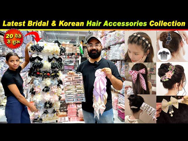 hair accessories Latest Trendy Bridal & Korean Hair Accessories Collection #hair #hairstyle