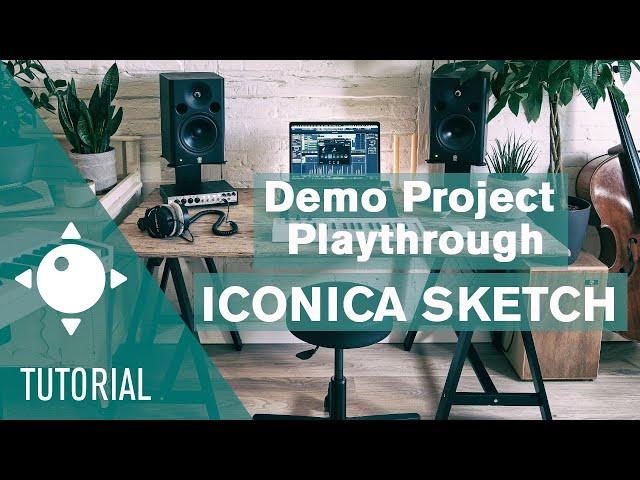 Iconica Sketch - Demoproject "Unshaken" MIDI Playthrough Cubase 13