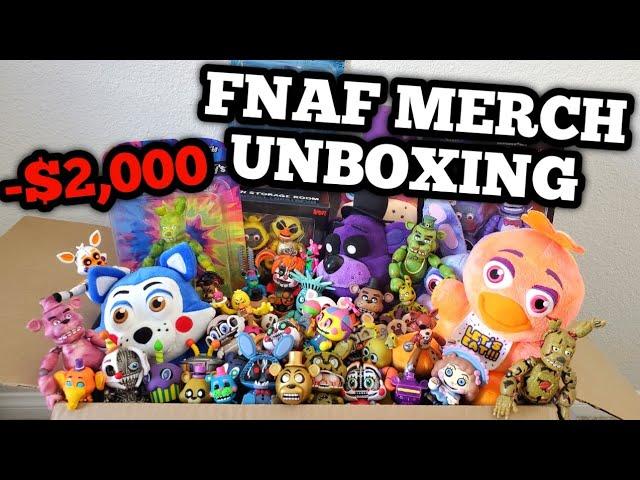 I Spent $2,000 on FNaF Merch | FNAF FUNKO MERCH UNBOXING