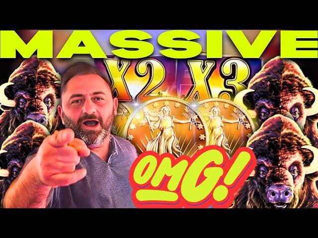 OMG! THE 1 spin that changed EVERYTHING! MASSIVE JACKPOT ON BUFFALO GOLD!