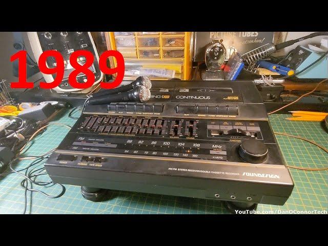 Exploring a SounDesign Radio Recorder #5888 (1989)