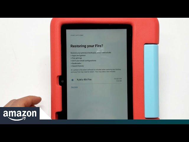 How to Setup a Fire Tablet for Kids | Amazon News