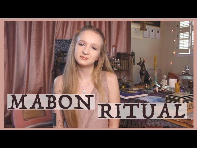 Ritual for Mabon| The Wiccan Sabbats