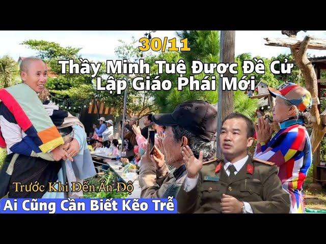 Thầy Minh Tuệ Được Đề Xuất Lập Giáo Phái Mới? Thầy Nhắn Đến Bà Con Vài Lời Ai Cũng Cần Biết