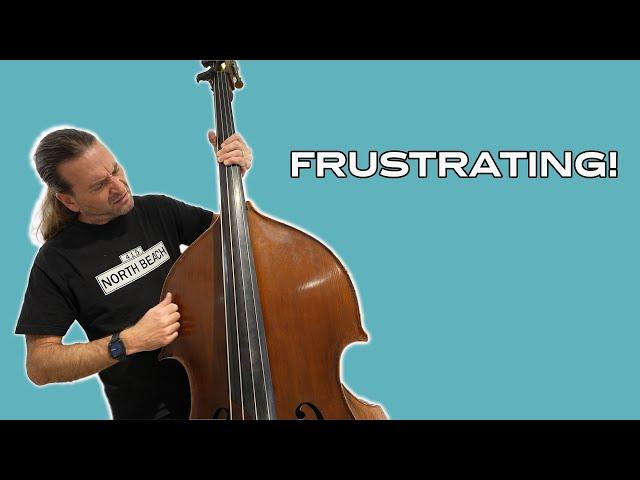 Why is my double bass BUZZING?!? (REACT video)