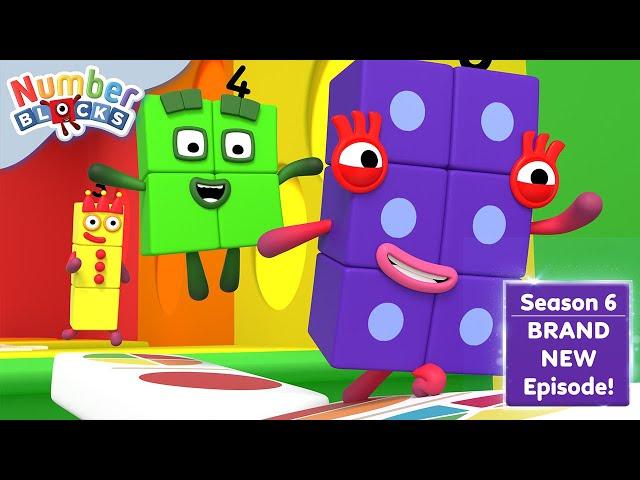  Go Go Domino | Season 6 Full Episode 4 ⭐ | Learn to Count | @Numberblocks