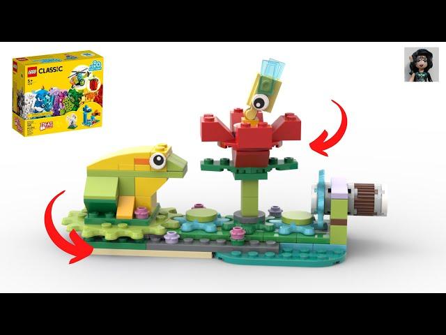 FROG Lego classic 11019 ideas How to build