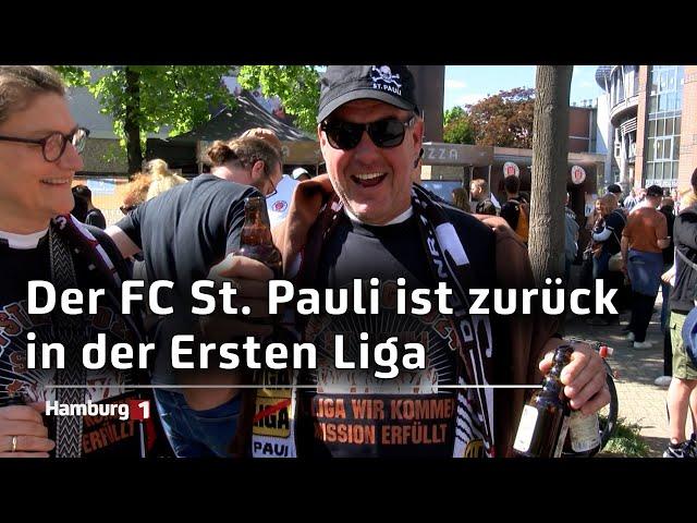 Nach 13 Jahren: Der FC St. Pauli steigt in die Bundesliga auf