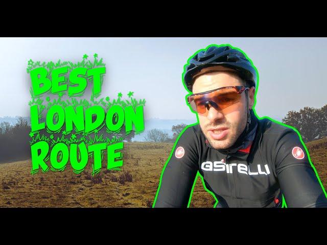 The BEST Cycling Route Out of London | Flat Roads, Stunning views... You won't believe it!!