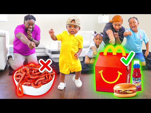 BABY CHOOSES WHAT FAMILY EATS, What Happens Is Shocking | THE BEAST FAMILY