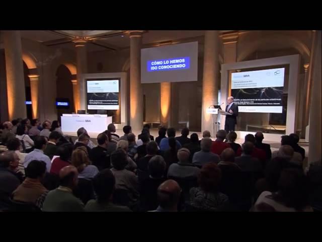 Conferencia de Manuel Aguilar. Real Academia de Ciencias Exactas, Físicas y Naturales