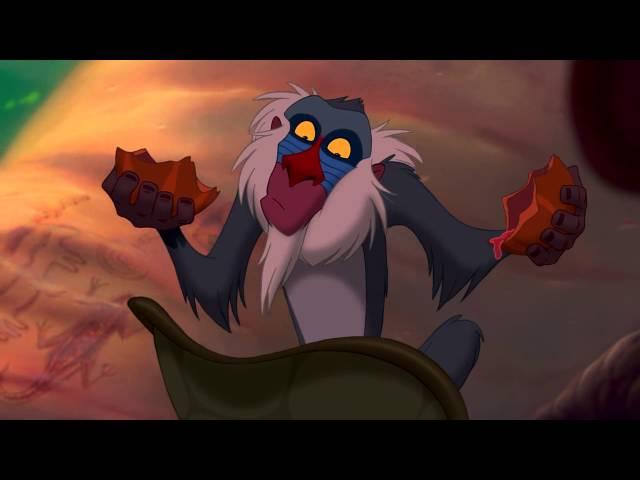 The Lion King Rafiki Learns Simba is Alive HD