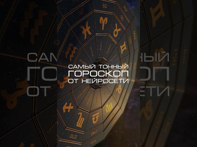 Нейросеть дает самый точный гороскоп! #нейросеть #гороскоп #астрология