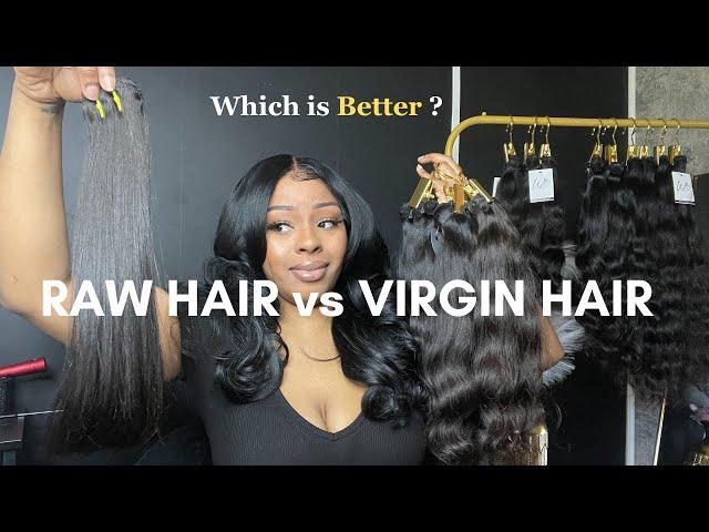 Raw Hair vs Virgin Hair | PROS AND CONS