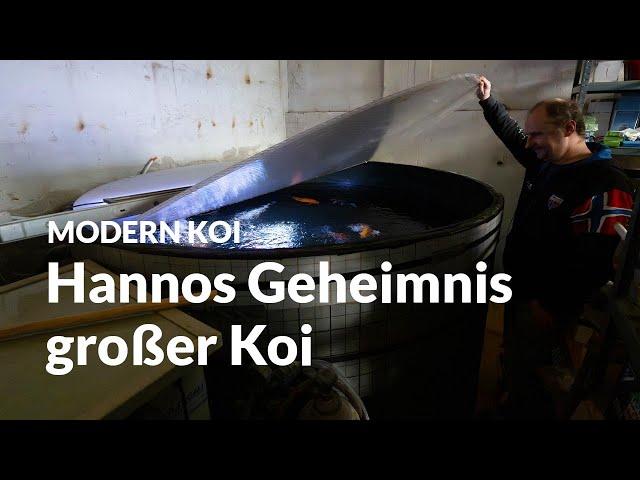 Hannos 5000 Liter Genesis Aufzucht | Modern Koi Blog #6529