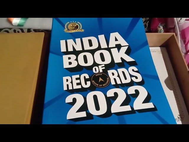 Unboxing India Book of records achievers pack with my little champ||pregnancy|| @indiabookofrecords