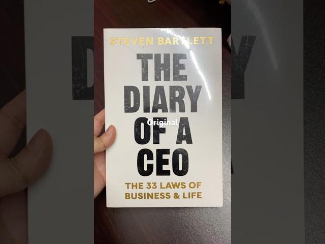 The Diary of a CEO by Steven Bartlett #thediaryofaceo #stevenbartlett #selfdevelopment #businessbook