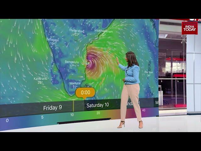 Cyclone Mandous: Expected Time & Location To Hit In Chennai & Tamil Nadu