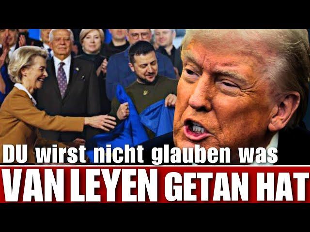 BRÜSSEL macht MASSIVEN Fehler gegen TRUMP, während Selenski schon um Entschuldigung ringt!!