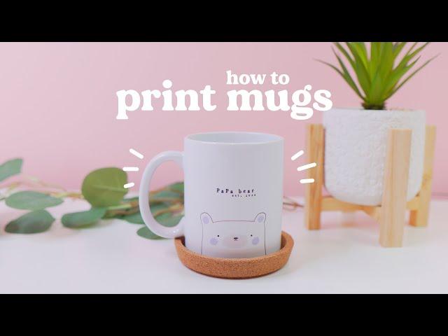 HOW TO SUBLIMATE A MUG USING SUBLIMATION  Detailed Printed step-by-step in 16 minutes