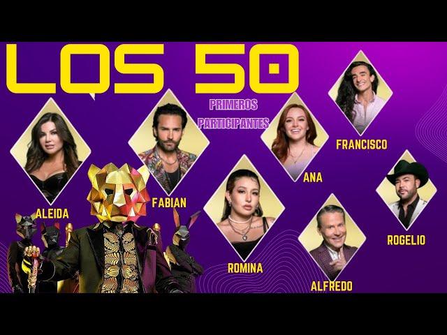 Los 50 Reality, presentan a 4  participantes más. Comenzando el 15 de octubre.