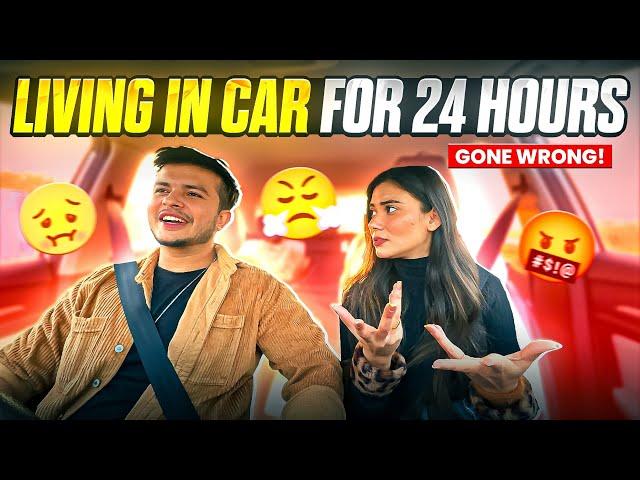 Living in Car for 24 Hours | Tanshi Vlogs