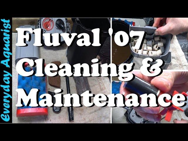 Fluval 07 Filter Cleaning & Maintenance How To | 107 207 307 407