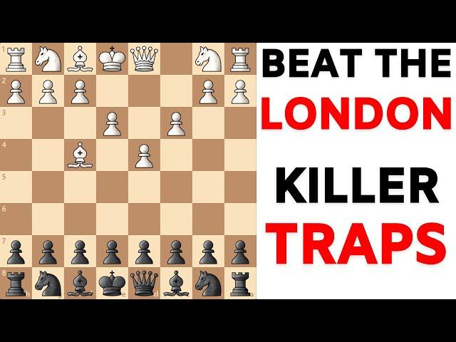 Tricky Chess Opening Against the London System - Every Move Is A TRAP!