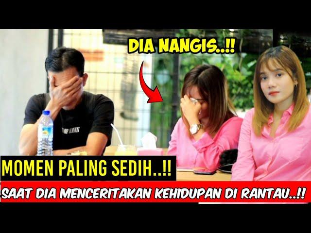 moment paling sedih anak rantau, buat cewek ini meneteskan air mata..!!