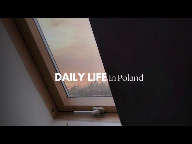 Slow living in a small Polish town | Clean, cook, shop and work out with me