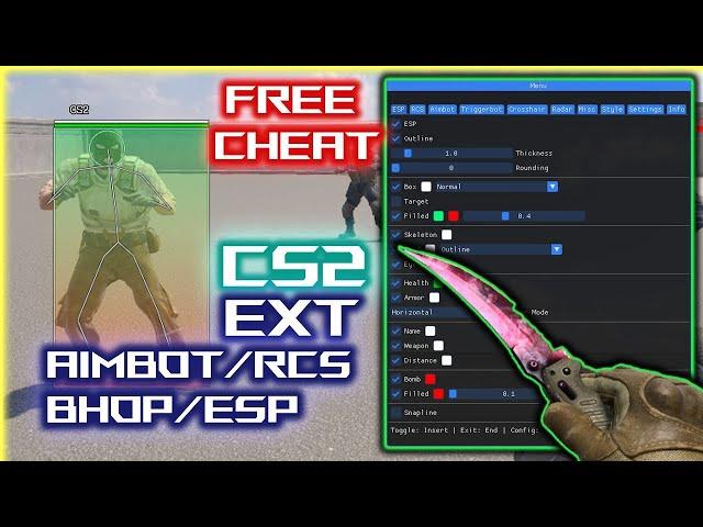 I Use BEST Counter Strike 2 Cheat  Undetected CS2 Hack  Free Download In 2024