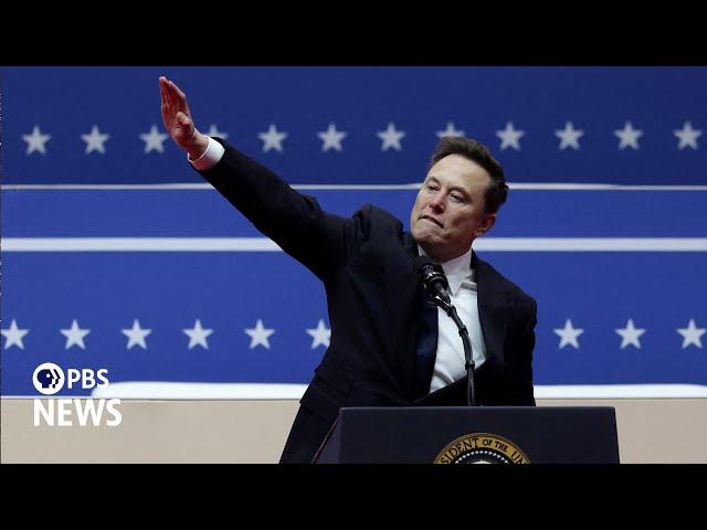 WATCH: Elon Musk appears to give fascist salute during Trump inauguration celebration