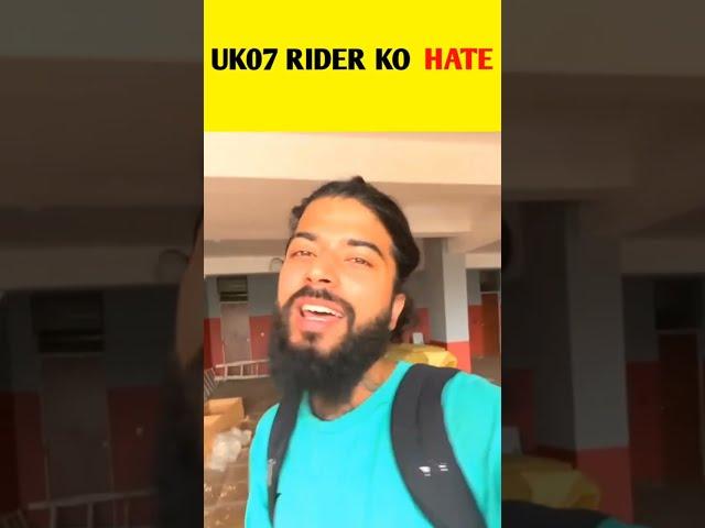 @TheUK07Rider getting HATE for This.. Babu Bhaiya Facts - Uk 07 Rider Facts #shorts