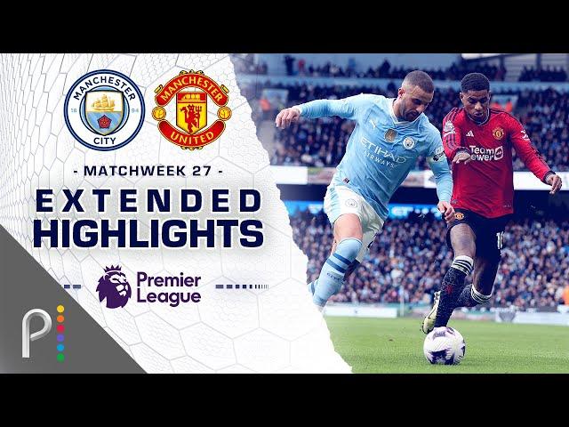 Manchester City v. Manchester United | PREMIER LEAGUE HIGHLIGHTS | 3/3/2024 | NBC Sports