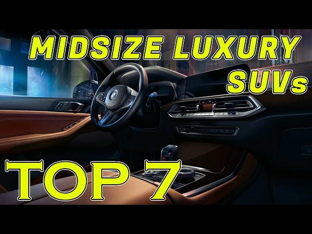 7 Crème de la Crème Midsize Luxury SUVs of 2025 – Ranked and Reviewed