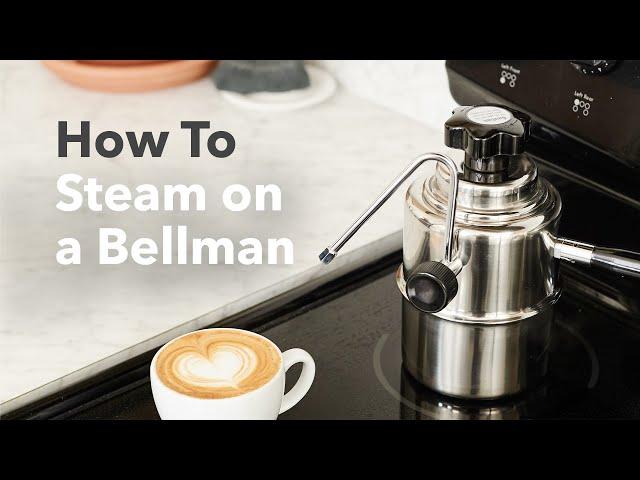 How To: Steam Milk with a Bellman Stovetop Steamer