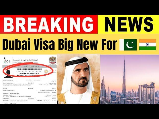 Dubai visa new Rules for Pakistan 2025 | Dubai Visa News For Pakistan Today #uaevisitvisa #viral