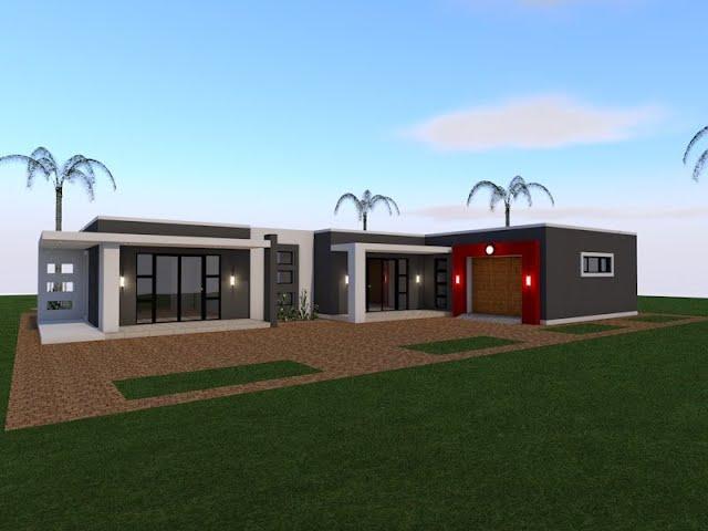 FLAT ROOF HOUSE, KS DESIGNS 3D ...MUST WATCH