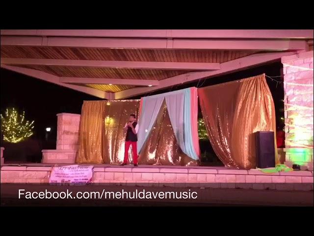 Aye Zindagi Gale Laga le | Karaoke Singing by Mehul Dave | Round Rock Diwali Festival 2017