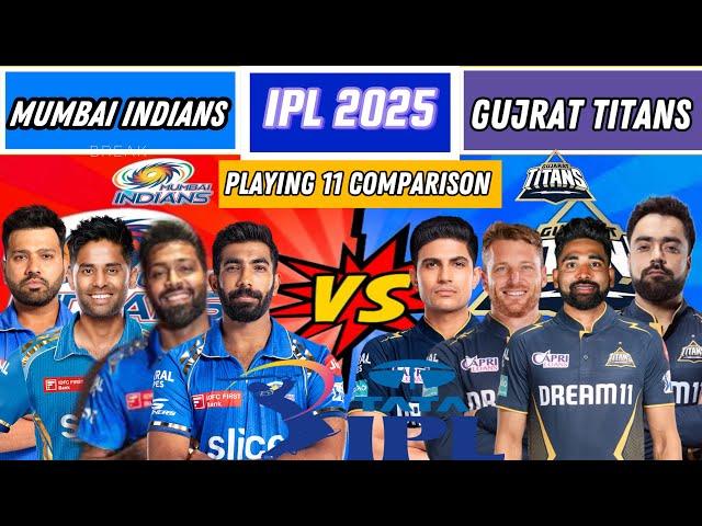 IPL 2025-Rohit vs Buttler | Bumrah vs Rashid || who is best || Mumbai Indians vs Gujarat Titans