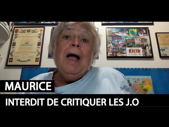 Il est interdit de critiquer les J.O - Maurice