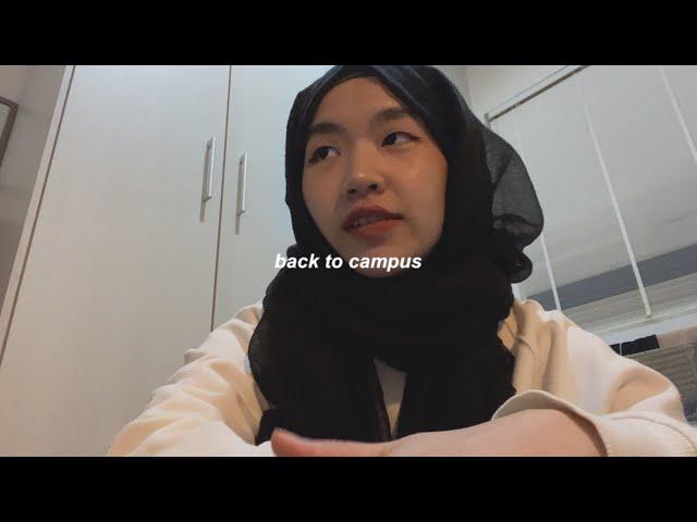 back to campus vlog | IUKL malaysia