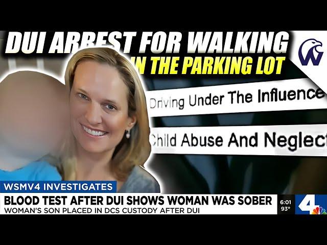 Arrested For DUI While Walking In The Parking lot