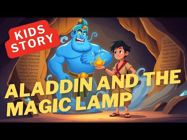 Aladdin and the Magic Lamp in English | Stories for Teenagers |#kidsvideo #kidsstory #ai #kids