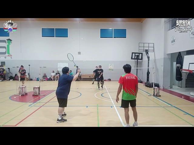 QATAR BADMINTON | 20 December  2024 -  Bryan & Jun vs Faysal & Nizzar